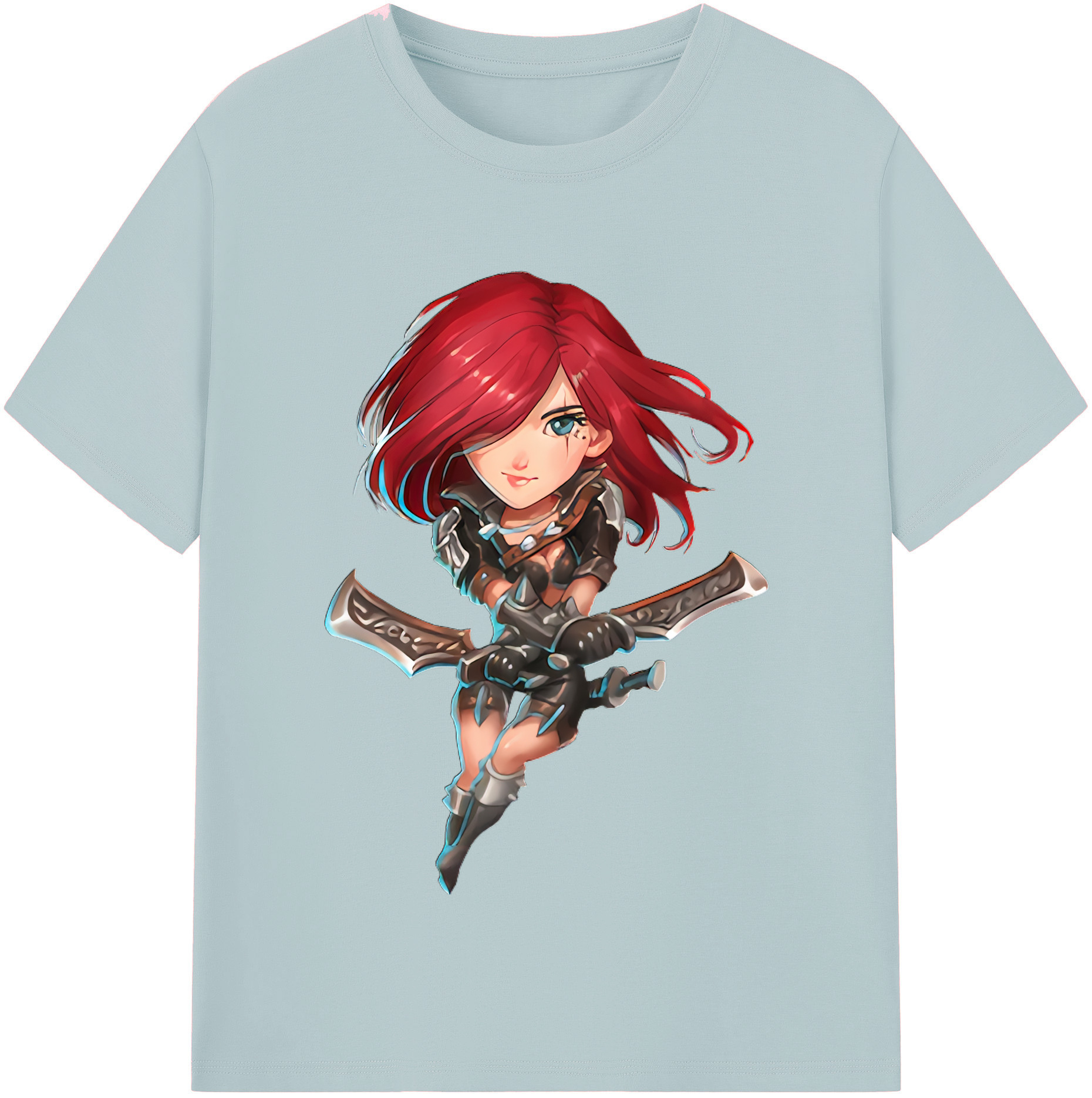 リーグ・オブ・レジェンド League of Legends LOL 綿100％半袖Tシャツ（フロントプリント）